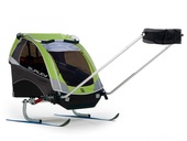 Ski set pro dětské vozíky BURLEY