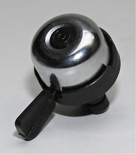 zvonek cink průměr 40mm chromovaný 