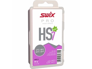SWIX HS07 fialový 60g - skluzný vosk na běžky 