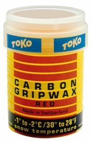 TOKO Carbon gripwax red 32g - stoupací vosk na běžky