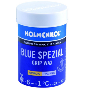 HOLMENKOL BLUE SPECIAL Grip wax 45g -stoupací vosk na běžky