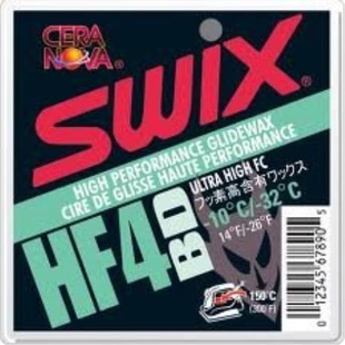 SWIX HF4BD 40g - skluzný vosk na běžky 
