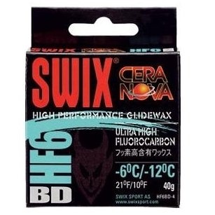 SWIX HF6 BD 180g - skluzný vosk na běžky
