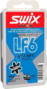 SWIX LF06X-6 60g - skluzný vosk na běžky 