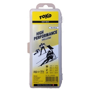 TOKO High Performance yellow 120g - skluzný vosk na běžky