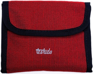 Peněženka Q dvoudílná s přepážkou červená