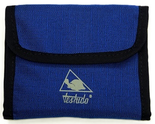 Peněženka Q dvoudílná s přepážkou modrá