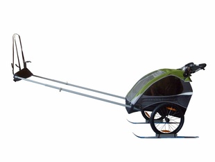 Ski set pro dětské vozíky AZUB