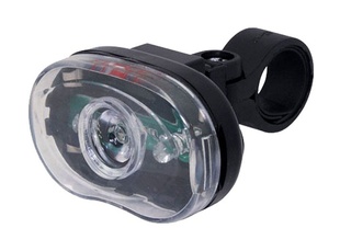 blikačka LONGUS přední 0,5W+2LED bílé3f