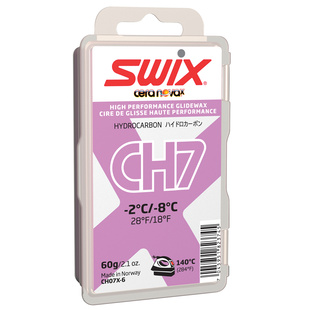 SWIX CH07X 60g - skluzný vosk na běžky  